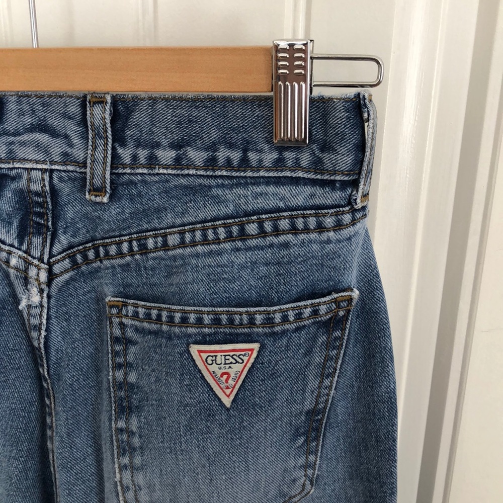 Vintage Guess Mini Flare Jeans - Picture 4 of 5